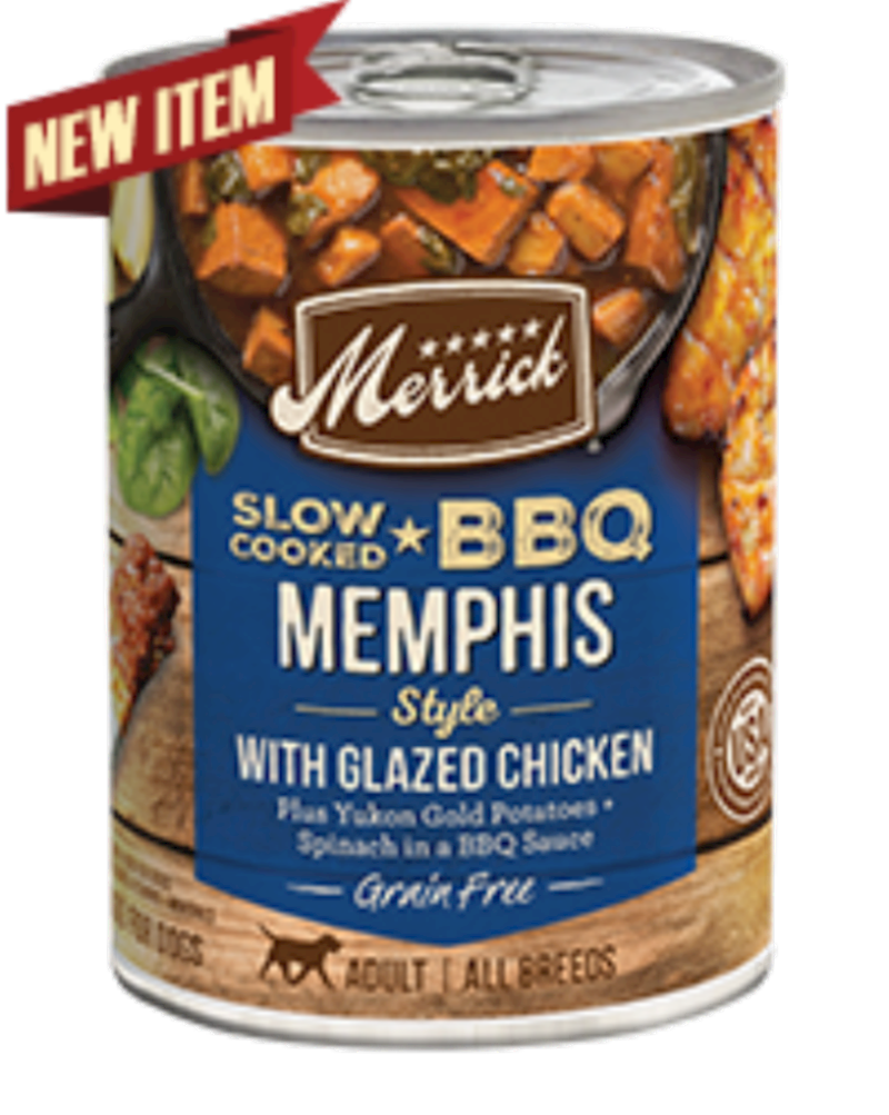 Merrick - Dog BBQ Memphis Chicken Canned