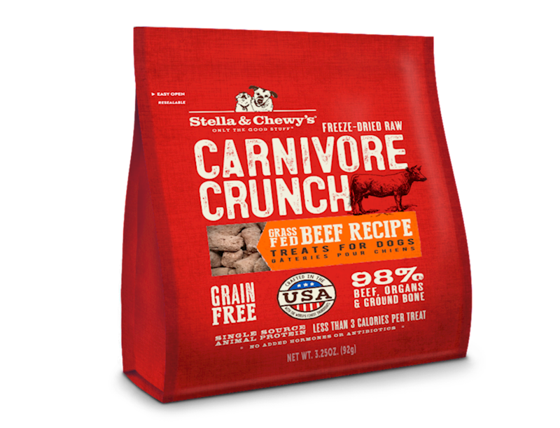 Stella & Chewy - Dog FD Carnivore Crunch Grass Fed Beef