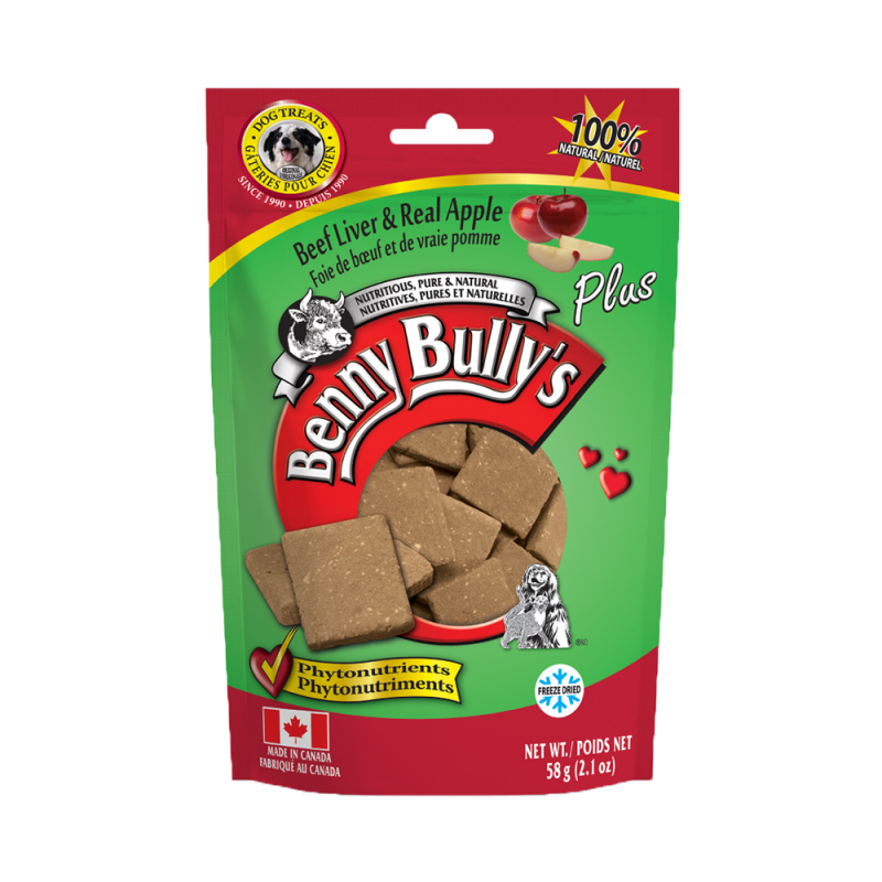 Benny Bullys - Dog Beef Liver Plus Apple