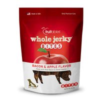 Fruitables - Dog Whole Jerky Bites Bacon & Apple