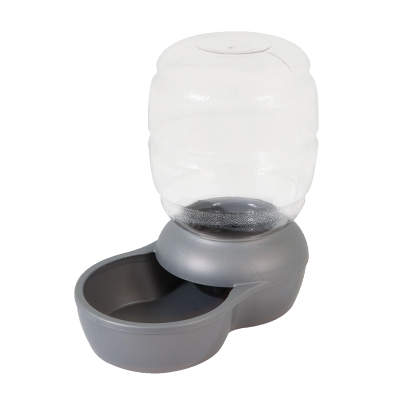 Petmate - Replendish Waterer Brushed Nickel 2.5gal