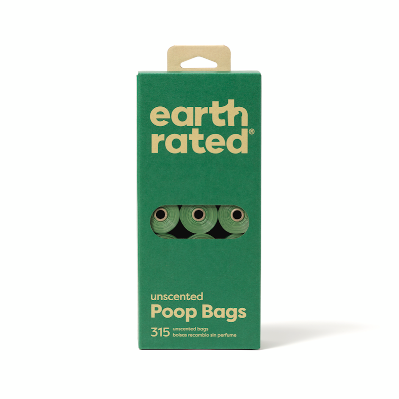 Earth Rated - Poop Bag Refill 315 Bags - Unscented