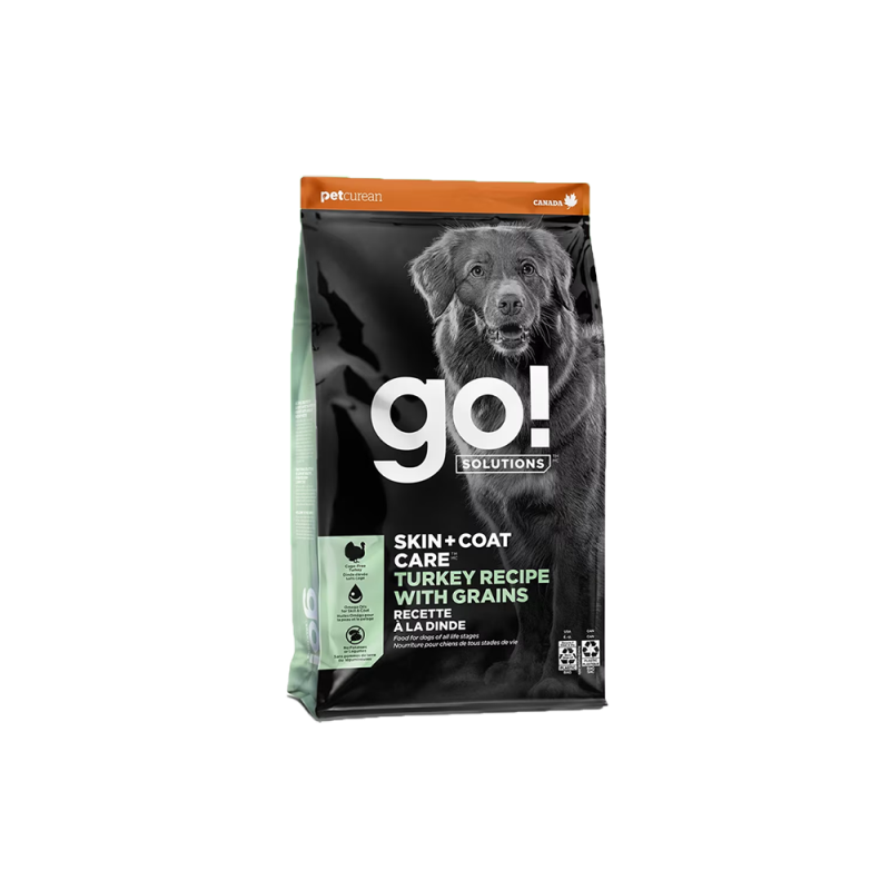 Petcurean - Go! - Dog Skin & Coat Turkey with Grains