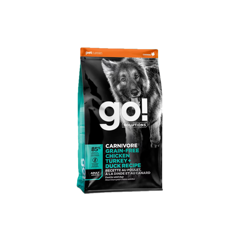Petcurean - Go! - Dog Carnivore Chicken, Turkey, Duck Adult
