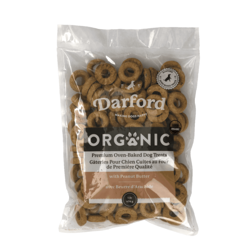 Darford - Dog - Organic Treats - Peanut Butter