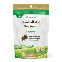NaturVet - Cat Hairball Plus Vitamins & Minerals Soft Chew