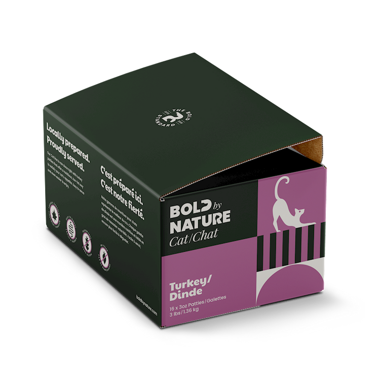 Bold by Nature - Cat Turkey Patties