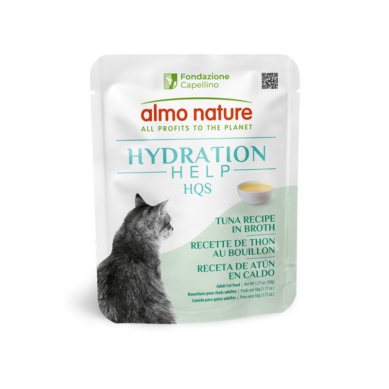 Almo Nature - HQS Hydration Tuna Fillet with Broth