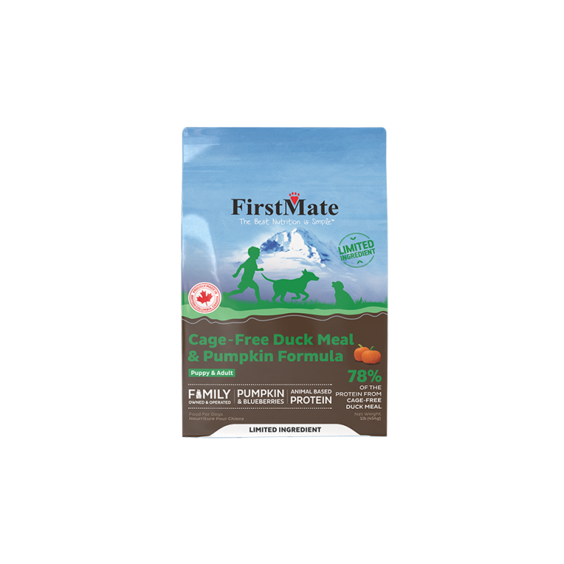 FirstMate - Dog - Limited Ingredient Grain Free Duck & Pumpkin