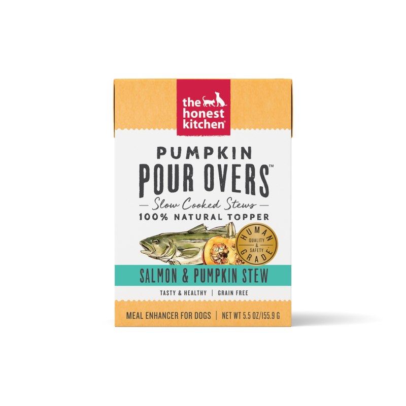 The Honest Kitchen - Pumpkin Dog Pour Overs Salmon