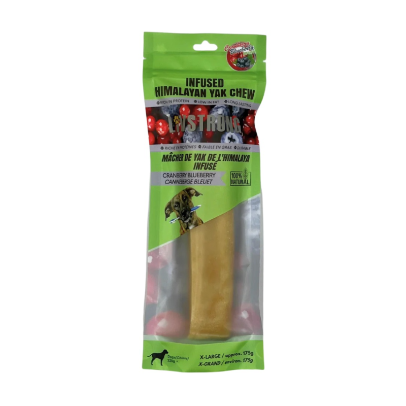 Livstrong - Dog - Infused Himalayan Chew Cranberry Blueberry