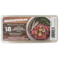 Big Country Raw - Frozen Quail Eggs