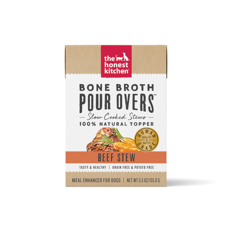 The Honest Kitchen - Dog Bone Broth Pour Overs Beef Stew