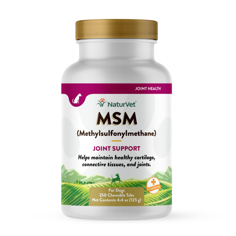 NaturVet - Dog - MSM Joint Support 250Tab