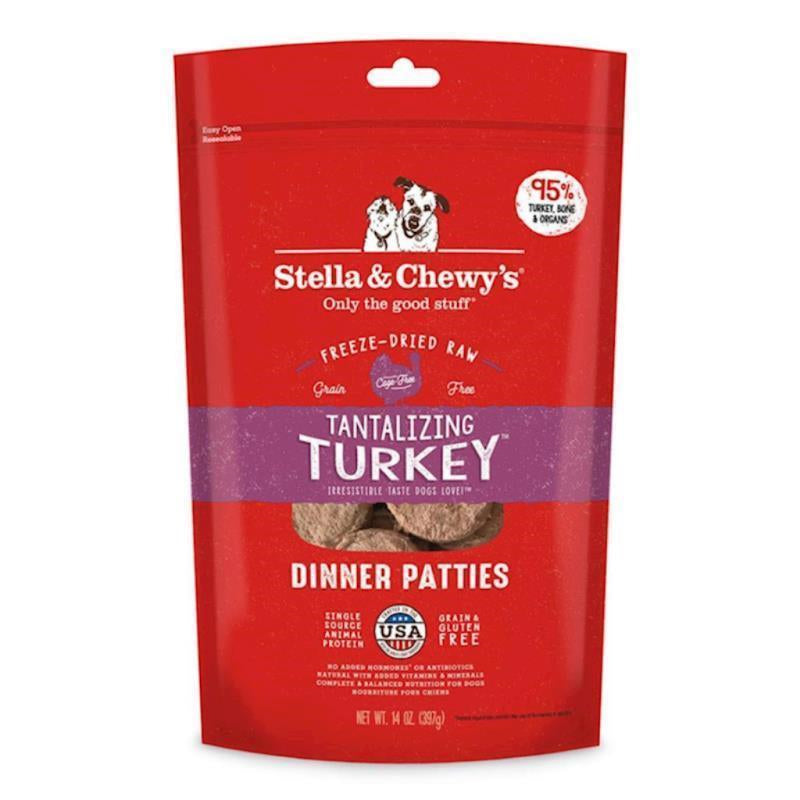 Stella & Chewy's - Dog - Freeze Dried Dinner Patties Tantalizing Turkey