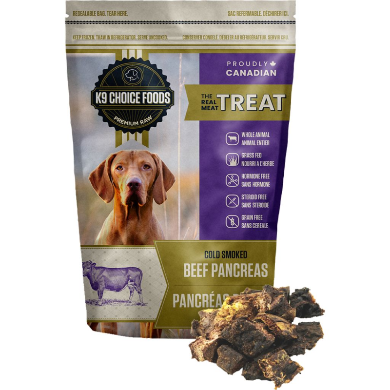 K9 Choice Foods - Real Meat Cold Smoked Pancreas Treats