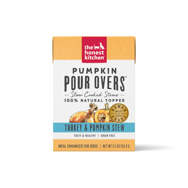 The Honest Kitchen - Dog Pumpkin Pour Overs Turkey
