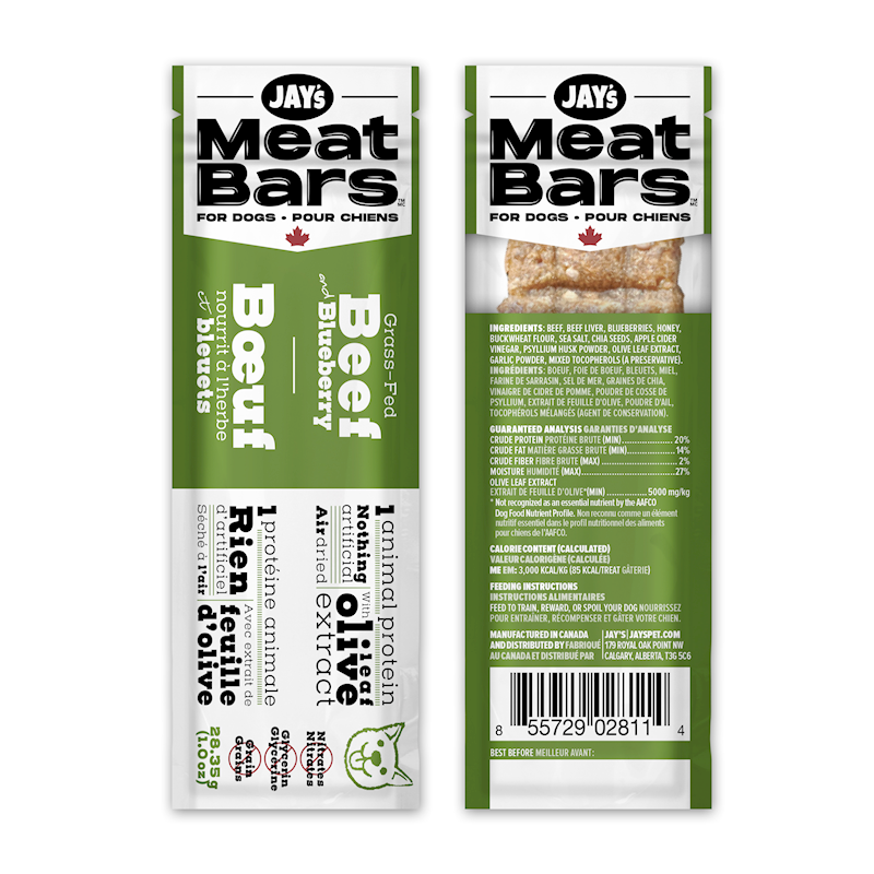 Jay - Meatbars Beef & Blueberry