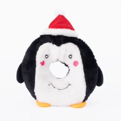 Zippy Paws - Holiday Donutz Buddies - Penguin