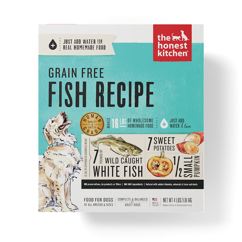 The Honest Kitchen - Dog Grain Free White Fish Box