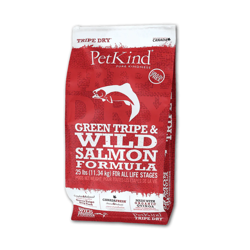 PetKind - Dog - Tripe Dry Green Tripe & Wild Salmon Formula