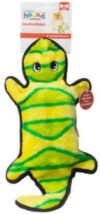 Outward Hound - Dog Durablez Gecko 2 Squeakers Yellow/Green