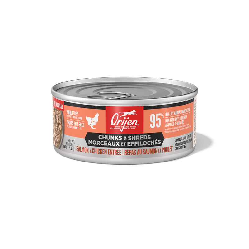 Champion - Orijen - Cat Chunks & Shreds Salmon & Chicken