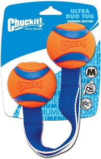 Petmate - Chuckit! - Dog Ultra Duo Tug 2-Ball Medium