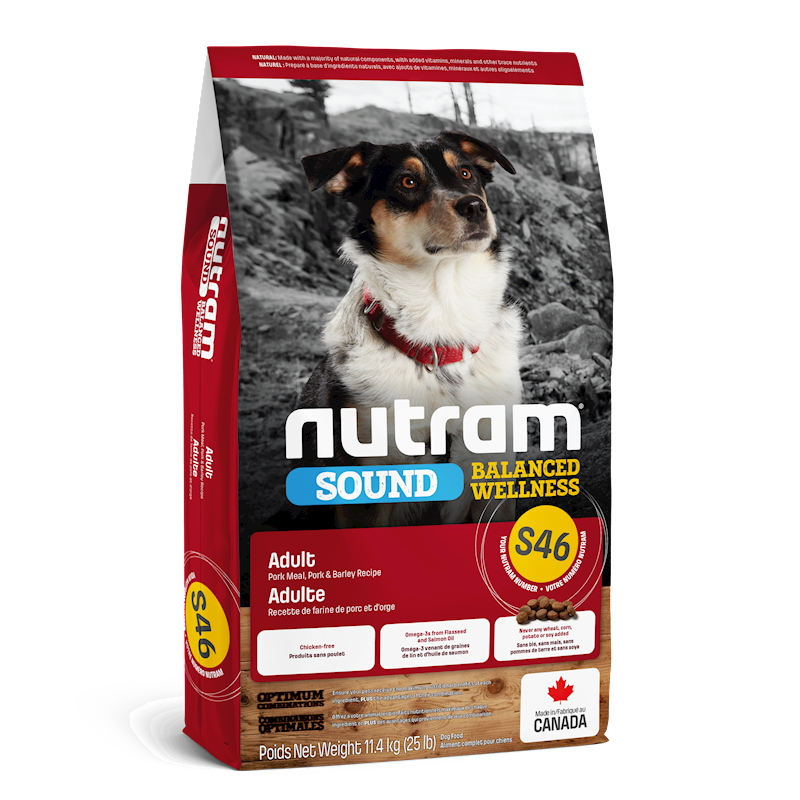 Nutram - Dog - Sound S46 Adult Pork