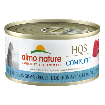 Almo Nature - Complete - Cat Tuna with Quail Eggs in Gravy