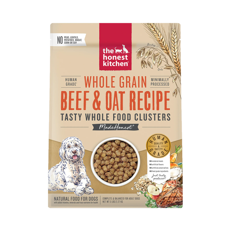 The Honest Kitchen - Whole Food Clusters - Dog Whole Grain Beef