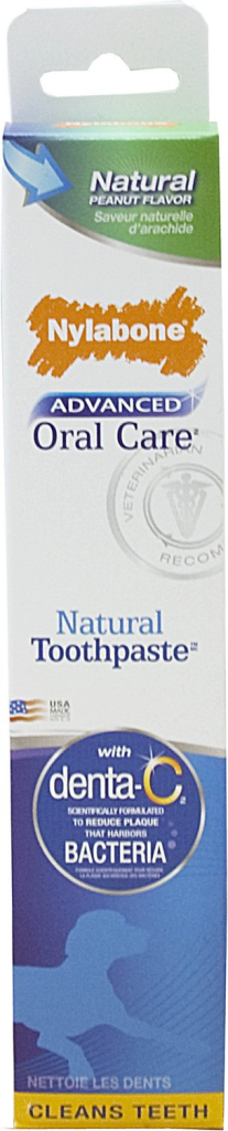 Nylabone - Dog - Advanced Oral Care Natural Toothpaste Peanut Butter Flavor
