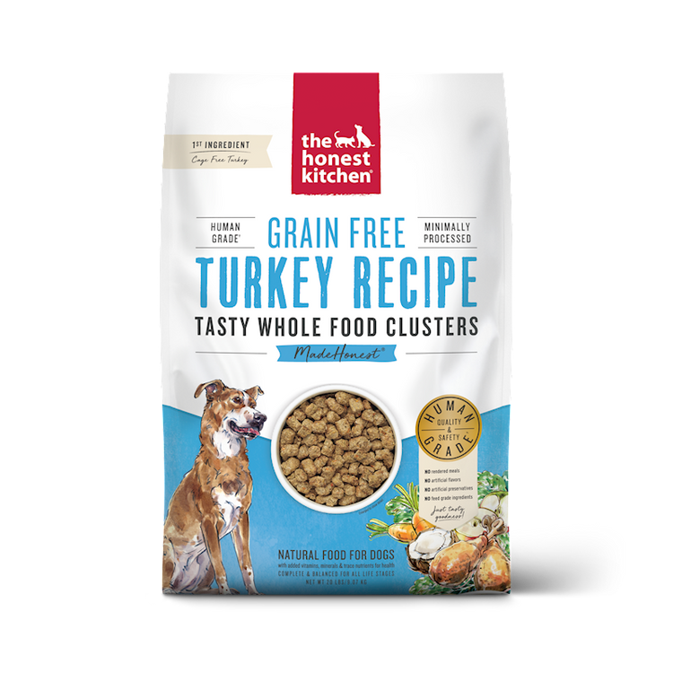 The Honest Kitchen - Whole Food Clusters - Dog Grain Free Turkey