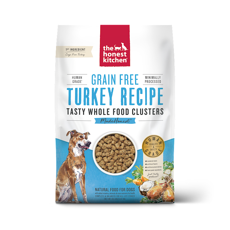 The Honest Kitchen - Whole Food Clusters - Dog Grain Free Turkey
