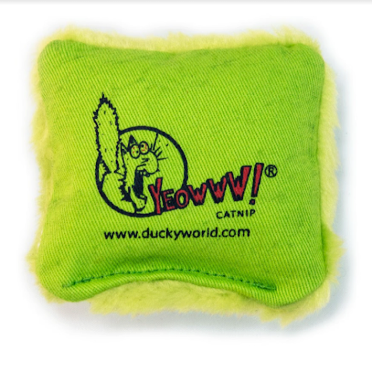 Ducky World - Yeowww Catnip Pillow Green Refill