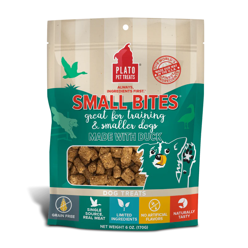 Plato - Dog - Small Bites Treats Duck