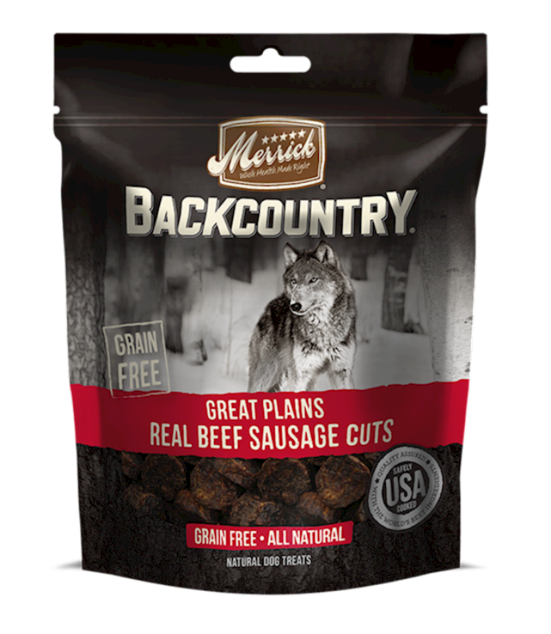 Merrick - Backcountry - Dog Great Plains Real Beef Sausage Cuts