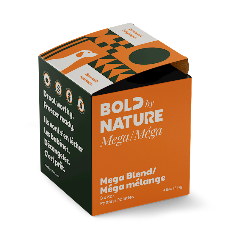 Bold by Nature - Dog - Mega Raw Blend Patties