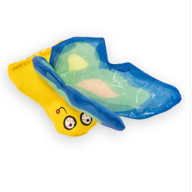 Ducky World - Yeowww Catnip Butterfly Blue