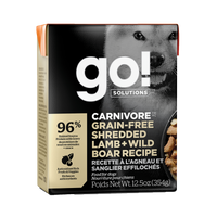 Petcurean - Go! - Dog Carnivore Lamb & Wild Boar Shredded
