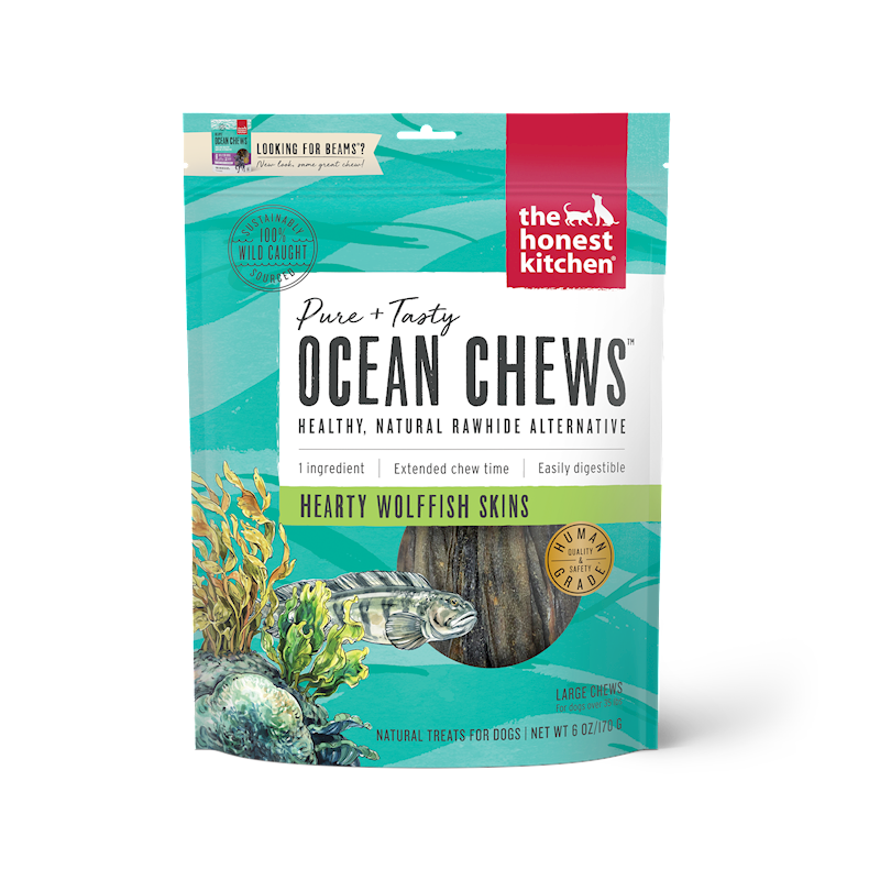 The Honest Kitchen - Dog Ocean Chews Wolffish Treats