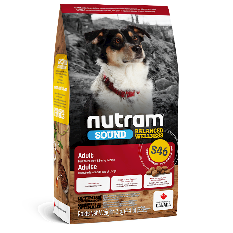 Nutram - Dog Sound Balanced Wellness Adult Pork (S46)