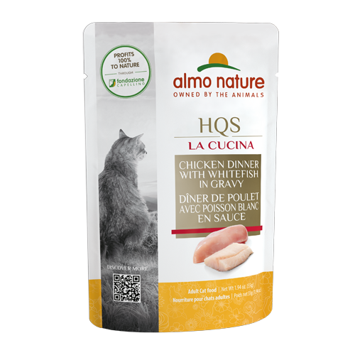 Almo Nature - La Cucina - Cat Chicken w Whitefish