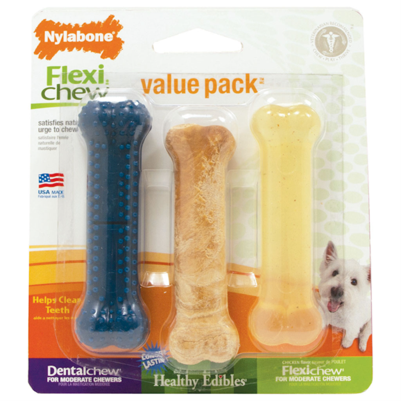 Nylabone - Nylabone - FLEXI CHEW VARIETY PACK