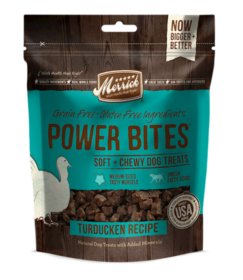 Merrick - Dog Power Bites Turducken