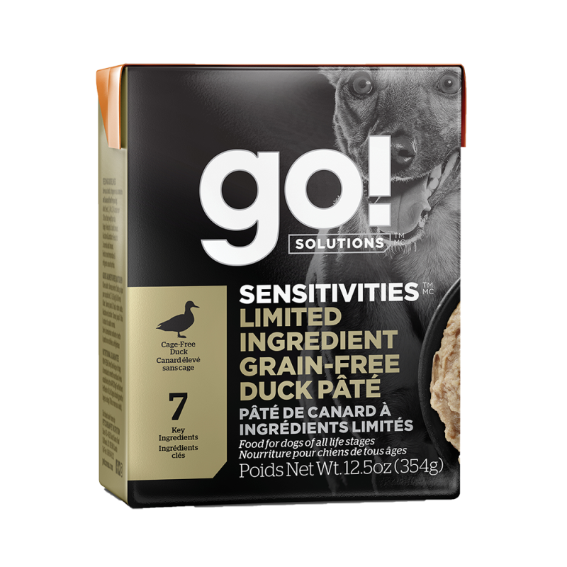Petcurean - Go! - Dog Sensitivities Duck Pate