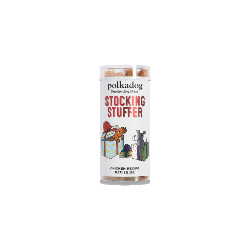 Polkadog Holiday - Stocking Stuffer Tube