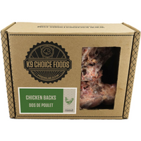 K9 Choice Foods - Chicken Backs