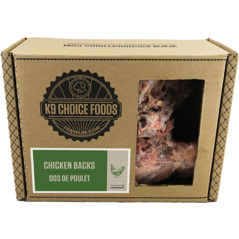 K9 Choice Foods - Chicken Backs
