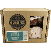 K9 Choice Foods - Assorted Beef Bones